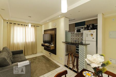 sala de apartamento para alugar com 1 quarto, 35m² em Quinta da Paineira, São Paulo