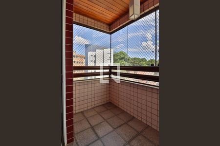 Varanda da Sala  de apartamento para alugar com 3 quartos, 95m² em União, Belo Horizonte