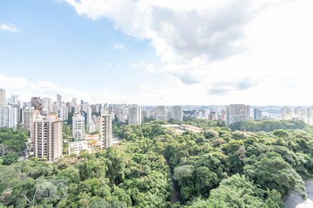 Vista da sala de apartamento à venda com 4 quartos, 170m² em Paraisópolis, São Paulo