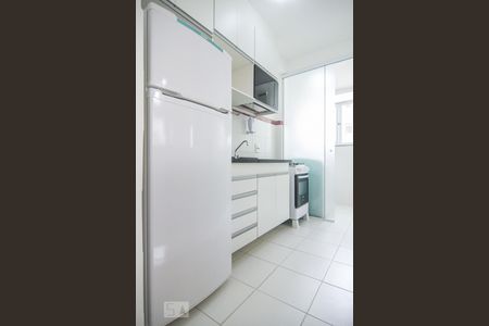Cozinha de apartamento à venda com 3 quartos, 55m² em Vargem Pequena, Rio de Janeiro