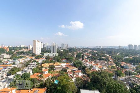 Vista - Sala de apartamento para alugar com 3 quartos, 208m² em Santo Amaro, São Paulo