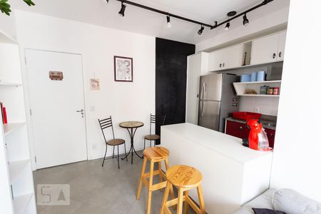 Sala de apartamento à venda com 1 quarto, 33m² em Barra Funda, São Paulo