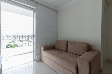 Sala de apartamento para alugar com 1 quarto, 45m² em Brooklin Paulista, São Paulo