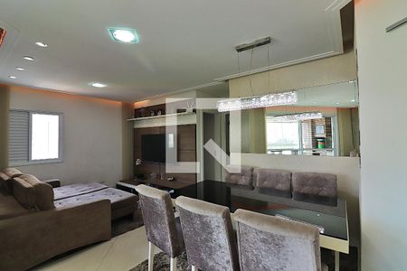 Sala  de apartamento à venda com 2 quartos, 112m² em Nova Petrópolis, São Bernardo do Campo