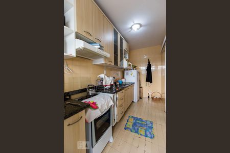 Cozinha de apartamento à venda com 1 quarto, 46m² em Azenha, Porto Alegre