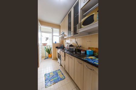 Cozinha de apartamento à venda com 1 quarto, 46m² em Azenha, Porto Alegre