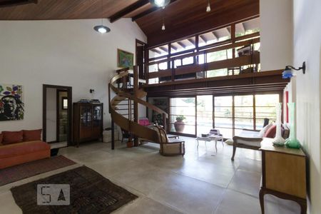 Sala de casa à venda com 5 quartos, 600m² em São Conrado, Rio de Janeiro