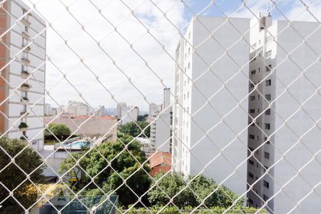 Vista da Sala e da Varanda de apartamento para alugar com 2 quartos, 55m² em Perdizes, São Paulo
