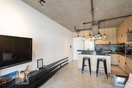 Sala de apartamento à venda com 1 quarto, 57m² em Vila Cruzeiro, São Paulo