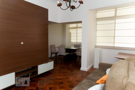 Sala de apartamento à venda com 2 quartos, 100m² em Leblon, Rio de Janeiro