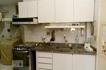 Cozinha de apartamento à venda com 1 quarto, 50m² em Leblon, Rio de Janeiro