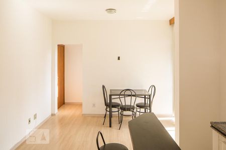 Sala de apartamento à venda com 1 quarto, 50m² em Lourdes, Belo Horizonte