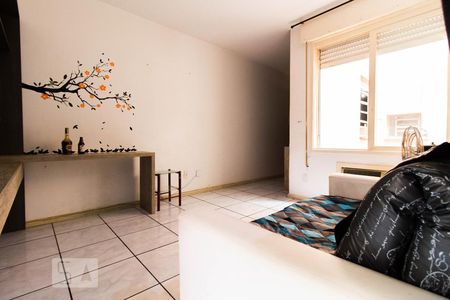 Sala de apartamento à venda com 1 quarto, 42m² em Azenha, Porto Alegre