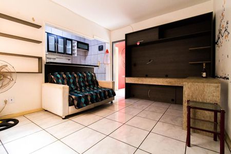Sala de apartamento à venda com 1 quarto, 42m² em Azenha, Porto Alegre