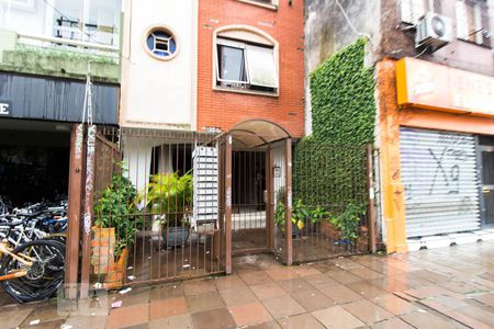 Fachada de apartamento à venda com 1 quarto, 42m² em Azenha, Porto Alegre