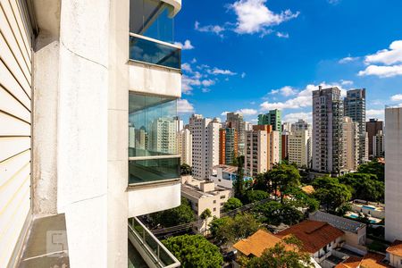 Vista de apartamento à venda com 4 quartos, 196m² em Indianópolis, São Paulo