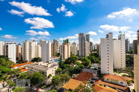 Vista de apartamento à venda com 4 quartos, 196m² em Indianópolis, São Paulo