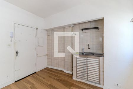 Cozinha de kitnet/studio para alugar com 1 quarto, 29m² em Sé, São Paulo