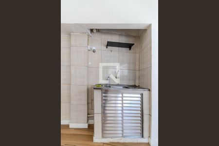 Cozinha de kitnet/studio para alugar com 1 quarto, 29m² em Sé, São Paulo