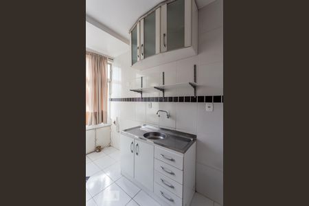 Cozinha de apartamento à venda com 1 quarto, 38m² em Menino Deus, Porto Alegre