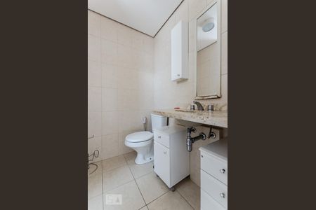 Banheiro da suíte de apartamento à venda com 2 quartos, 78m² em Jardim Ester, São Paulo