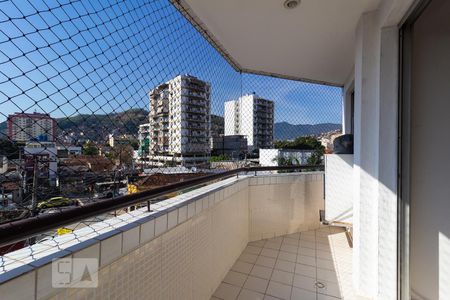 Varanda da Sala de apartamento à venda com 2 quartos, 58m² em Engenho Novo, Rio de Janeiro