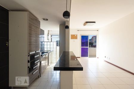 Sala/Cozinha de apartamento à venda com 2 quartos, 58m² em Engenho Novo, Rio de Janeiro