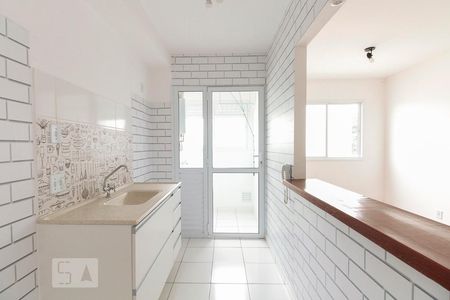 Cozinha de apartamento para alugar com 1 quarto, 35m² em Quinta da Paineira, São Paulo