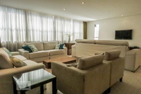 Sala de apartamento para alugar com 3 quartos, 180m² em Jardim Europa, São Paulo