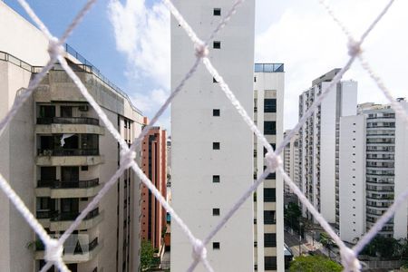 Vista 2 Sala 1 de apartamento para alugar com 4 quartos, 360m² em Moema, São Paulo