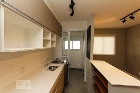 cozinha de apartamento à venda com 1 quarto, 32m² em Mooca, São Paulo