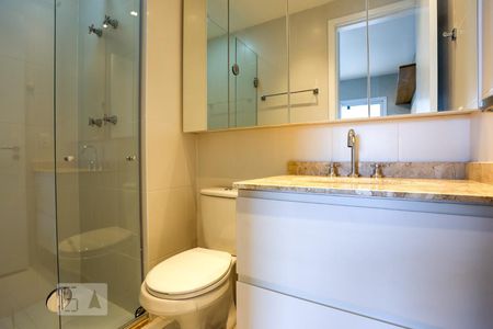 Banheiro de apartamento à venda com 1 quarto, 35m² em Vila Buarque, São Paulo