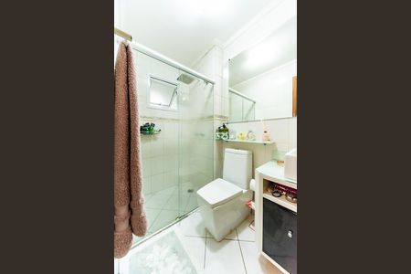 Banheiro de apartamento à venda com 2 quartos, 73m² em Rudge Ramos, São Bernardo do Campo