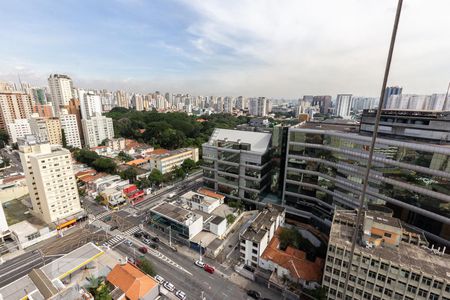 Varanda Vista de apartamento à venda com 2 quartos, 70m² em Barra Funda, São Paulo