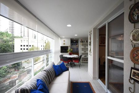 Varanda gourmett de apartamento para alugar com 3 quartos, 201m² em Jardim Fonte do Morumbi, São Paulo