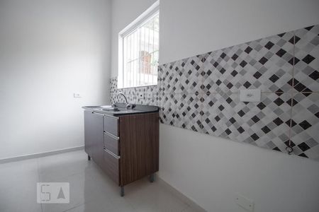 Cozinha de apartamento para alugar com 1 quarto, 35m² em Santo Amaro, São Paulo