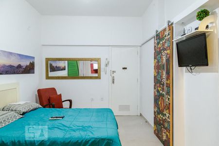 Ambiente Principal de kitnet/studio para alugar com 1 quarto, 25m² em Flamengo, Rio de Janeiro