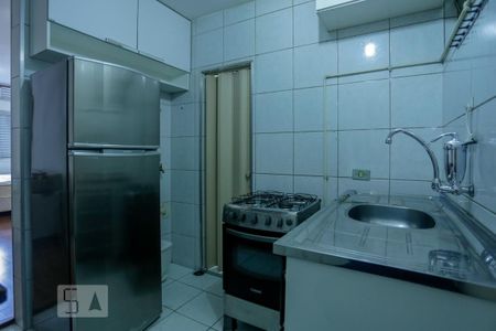 Cozinha de kitnet/studio à venda com 1 quarto, 38m² em Consolação, São Paulo