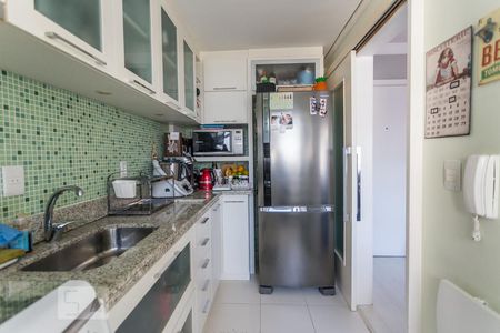 Cozinha de apartamento para alugar com 1 quarto, 50m² em Cristal, Porto Alegre
