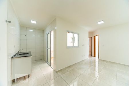 Sala de apartamento para alugar com 2 quartos, 42m² em Vila Floresta, Santo André