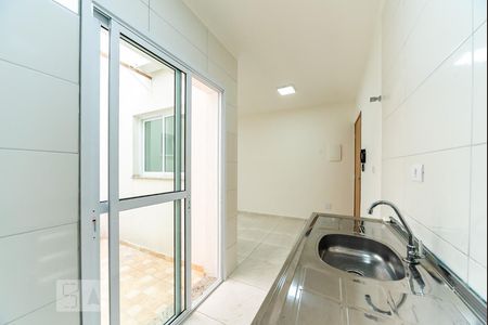 Cozinha de apartamento para alugar com 2 quartos, 42m² em Vila Floresta, Santo André