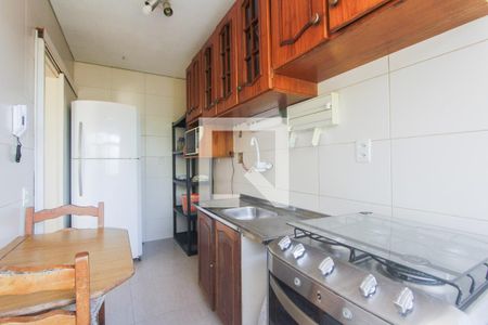 Cozinha de apartamento à venda com 1 quarto, 52m² em Protásio Alves, Porto Alegre