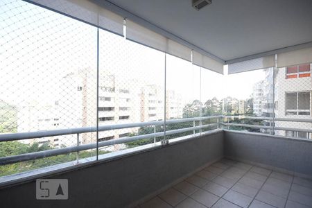 Varanda de apartamento para alugar com 3 quartos, 147m² em Paraíso do Morumbi, São Paulo