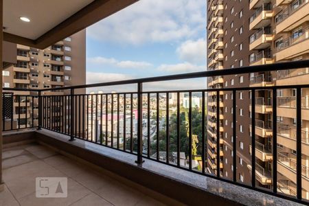 Varanda da Sala de apartamento à venda com 3 quartos, 76m² em Jardim Tupanci, Barueri