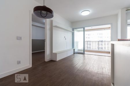 Sala de apartamento para alugar com 1 quarto, 50m² em Alphaville Conde Ii, Barueri