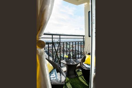 VARANDA SALA de apartamento para alugar com 2 quartos, 64m² em Vila Siqueira (zona Norte), São Paulo