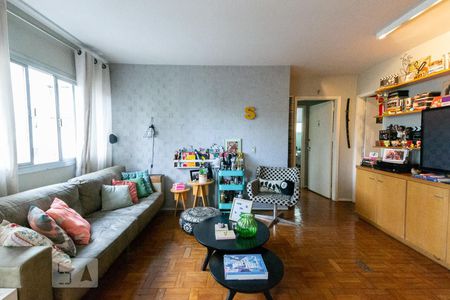 Sala de apartamento à venda com 2 quartos, 82m² em Moema, São Paulo