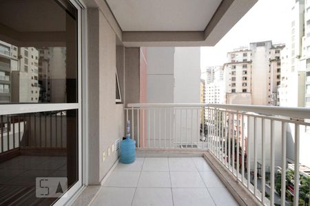 Varanda de apartamento para alugar com 2 quartos, 64m² em Centro, São Paulo