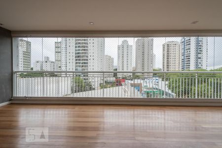 Varanda de apartamento à venda com 3 quartos, 135m² em Santo Amaro, São Paulo