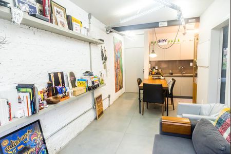 Sala de apartamento para alugar com 1 quarto, 47m² em Petrópolis, Porto Alegre